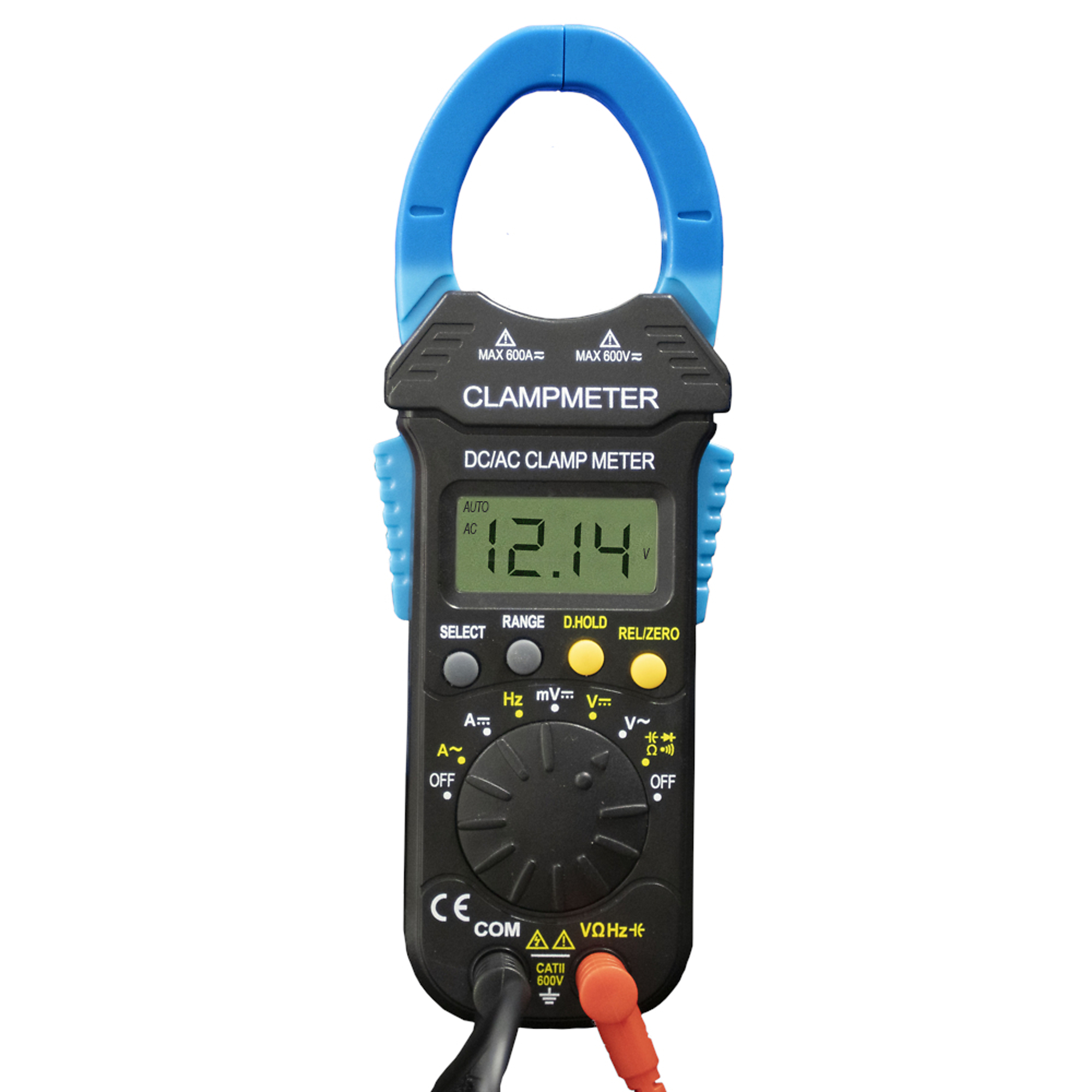AIMS Power Clampmeter/Multimeter 600V & up to 600A, Precise, CLAMPMETER
